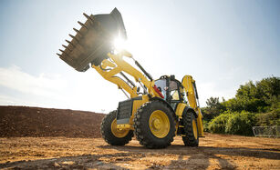 Caterpillar 444 backhoe loader