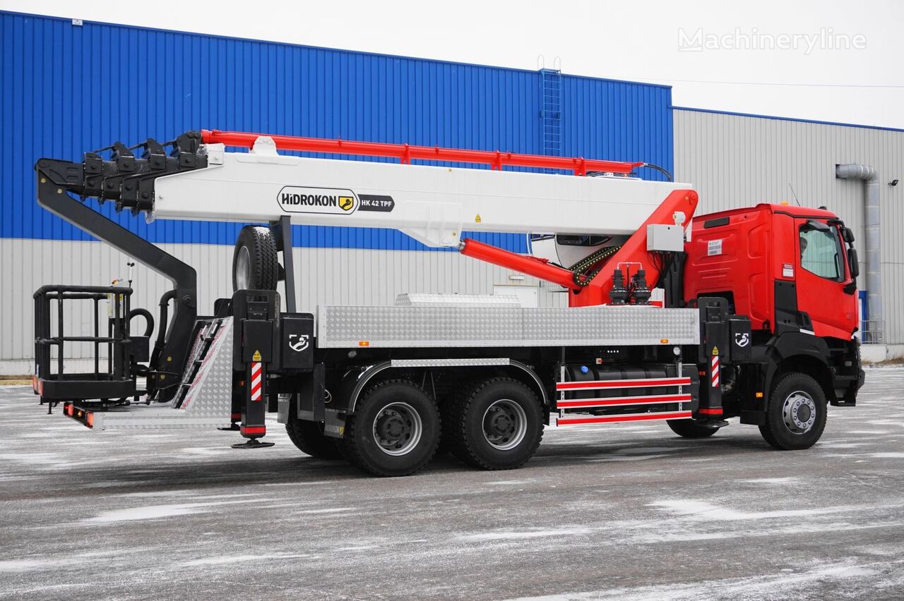 new Hidrokon HK 42 TPF na shassi RENAULT K380 6x6 bucket truck