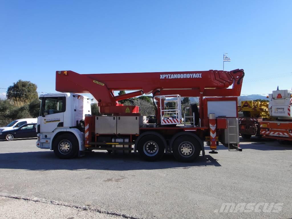 Scania Emelőkosaras Bison Palfinger 47.0 bucket truck