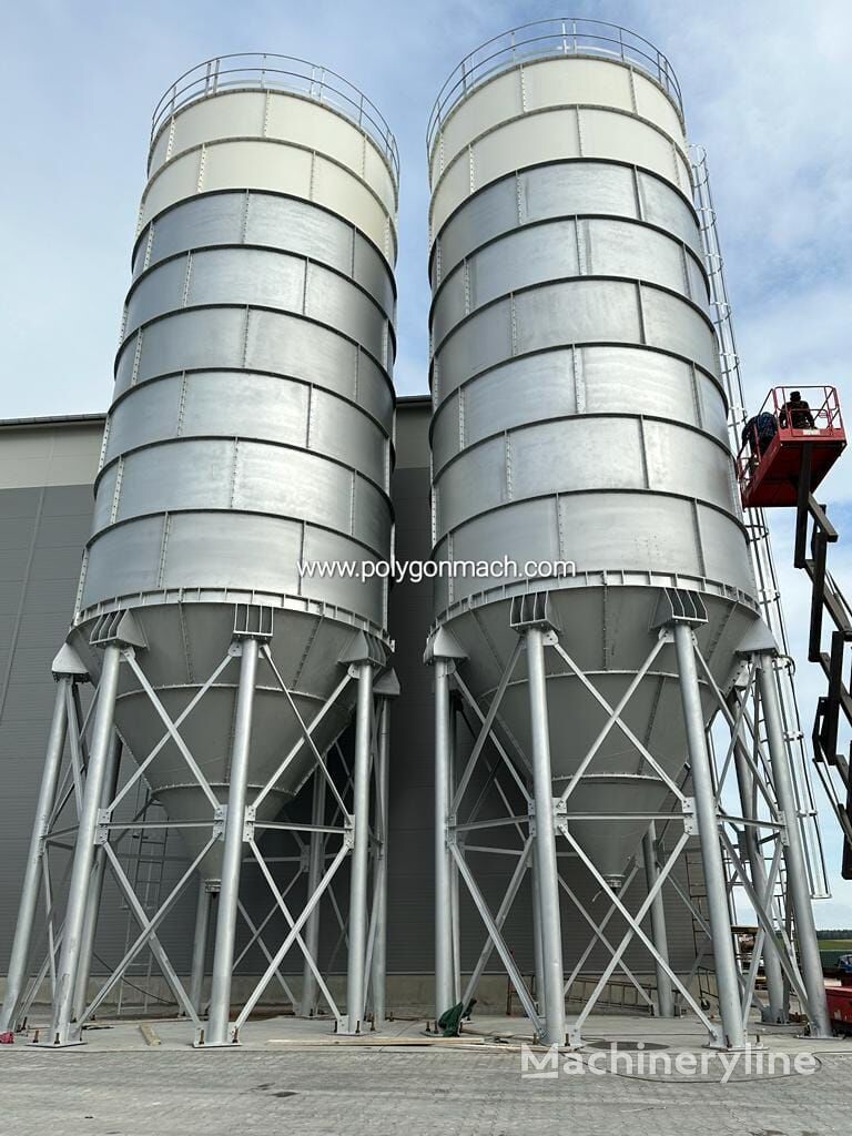 new Polygonmach 300/500/1000 TONS BOLTED TYPE CEMENT SILO