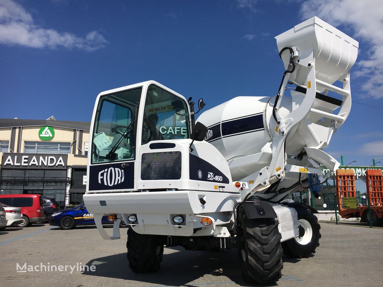 new Fiori DB460 concrete mixer truck