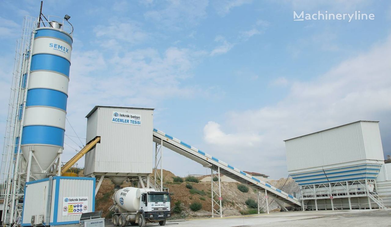 new Semix Stationary 160 SEMIX STATIONARY CONCRETE BATCHING PLANTS 160m³/h concrete plant