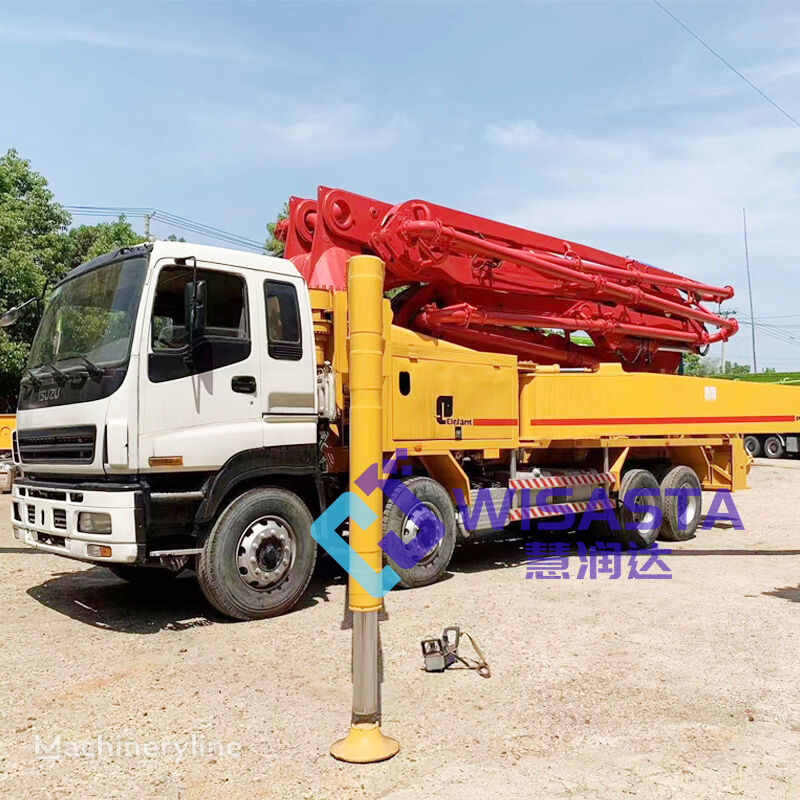 Putzmeister SG5340THB  on chassis Isuzu concrete pump