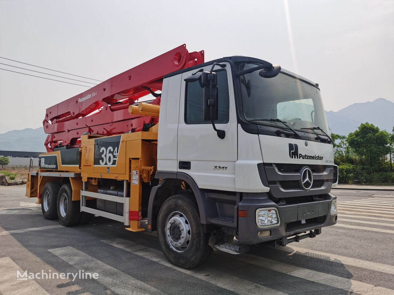 Putzmeister M36-4Z 2013 MODEL MERCEDES BENZ 3341 【ACHIEVE】TOP CONDITION!!! concrete pump