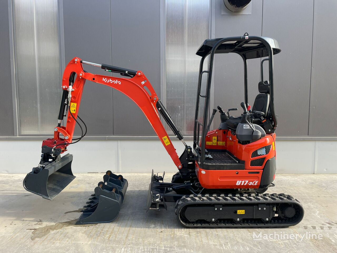 new Kubota u17-3a mini excavator