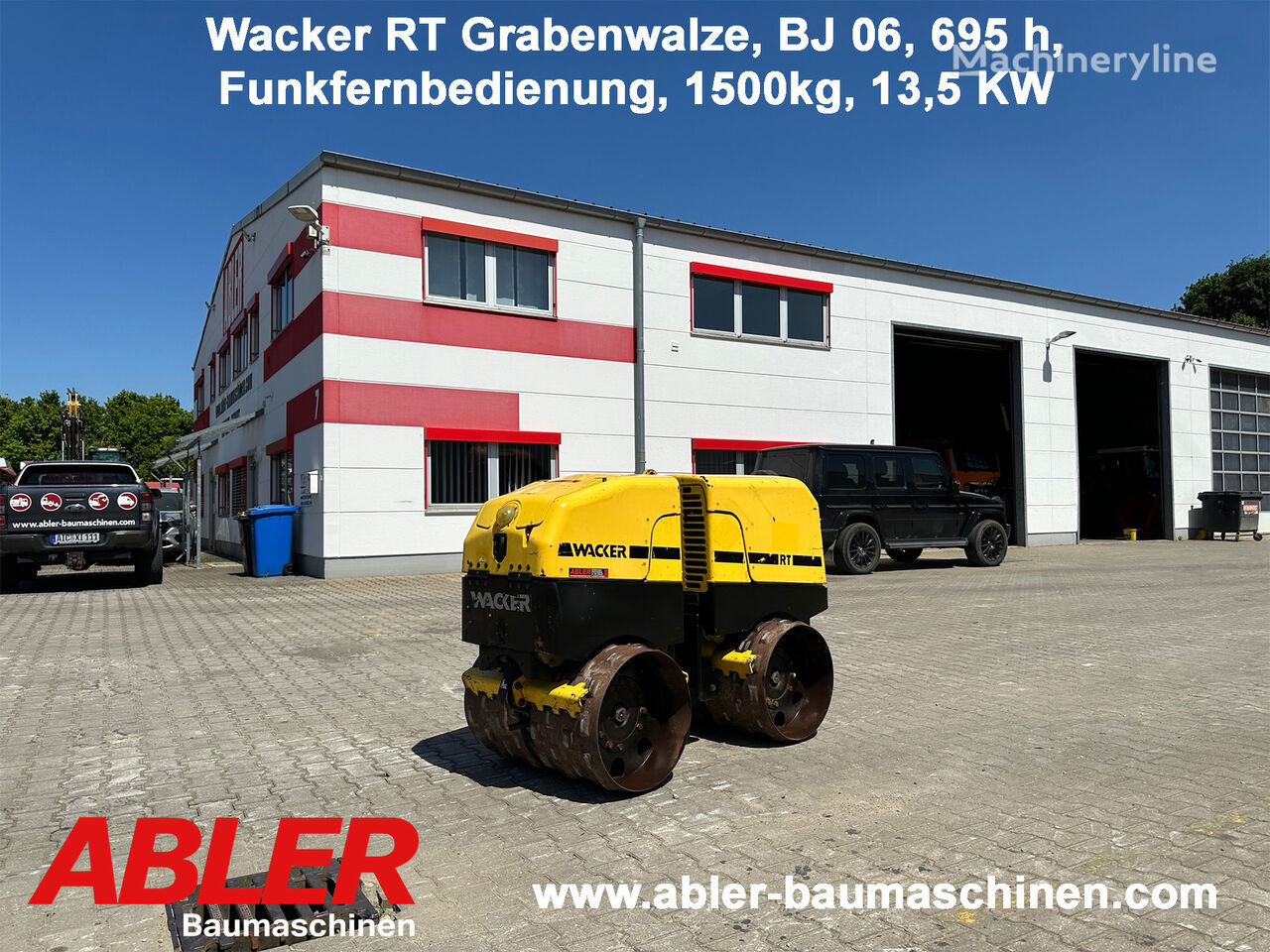 Wacker RT 82 SC Grabenwalze mini road roller