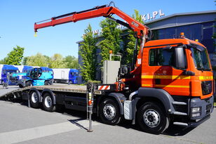 MAN TGS 35.360 E5 EEV 8×2 / HDS HIAB XS 166 HIDUO / Tow truck mobile crane