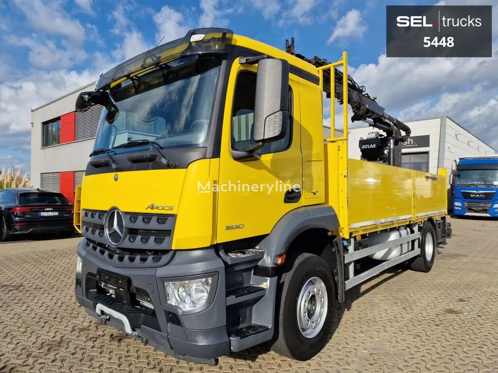 Mercedes-Benz Arocs 1830 LKW Atlas 105.2 - A2L mobile crane