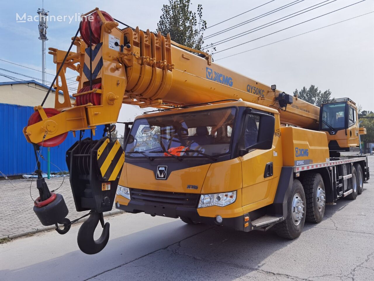 XCMG XCMG QY50KC used 50 ton hydraulic mounted mobile truck crane  mobile crane