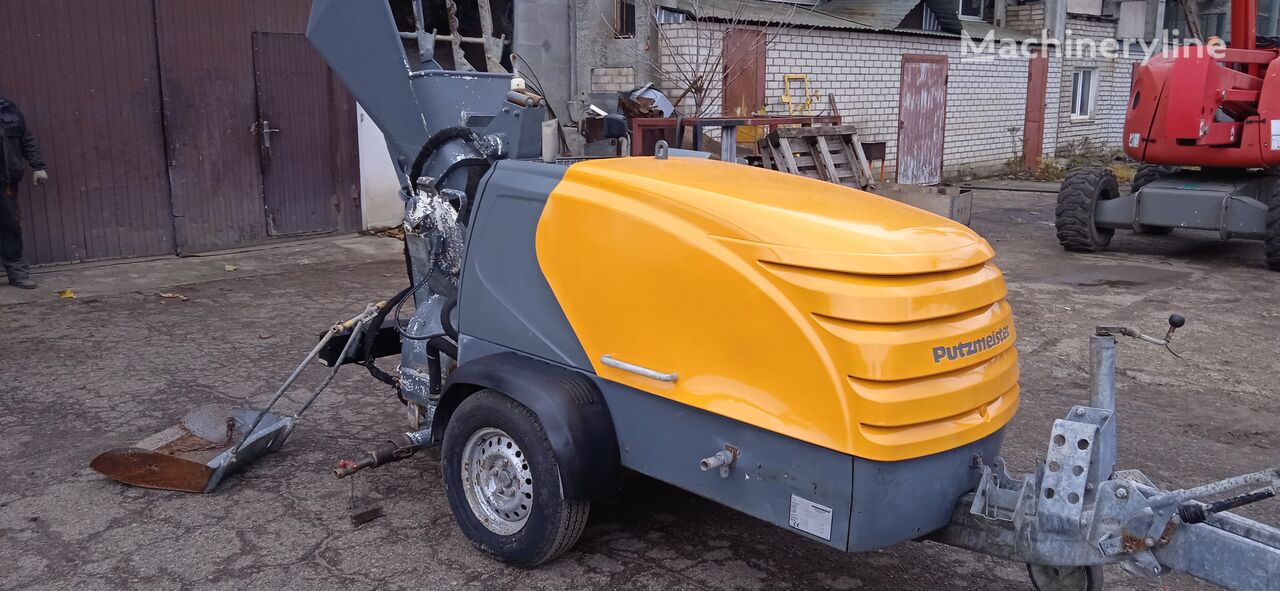 Putzmeister M740 DBS stationary concrete pump