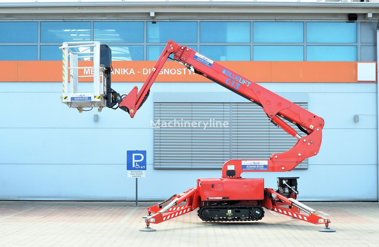 Bluelift C13 podest ruchomy przegubowy na gąsienicach 13m  telescopic boom lift