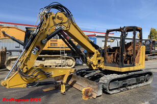 damaged Caterpillar 308 CR avec Certificat CE  tracked excavator