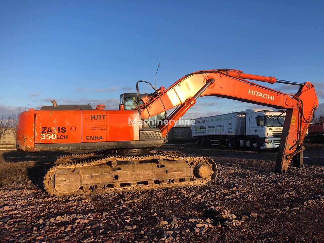 Hitachi 350 mozhlyvyi Lizynh tracked excavator