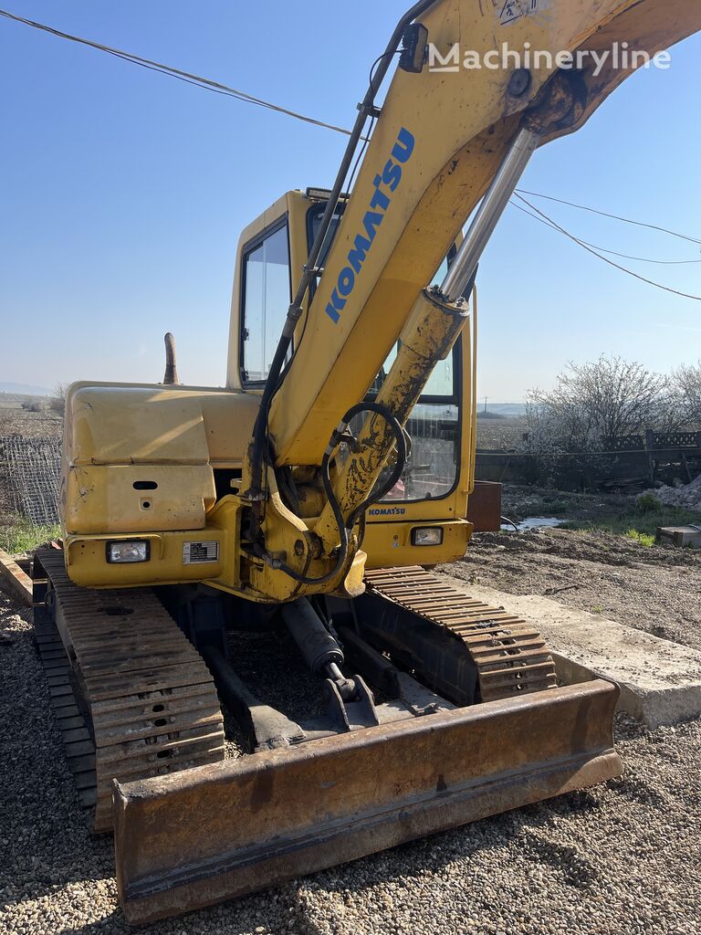 Komatsu PC75R tracked excavator