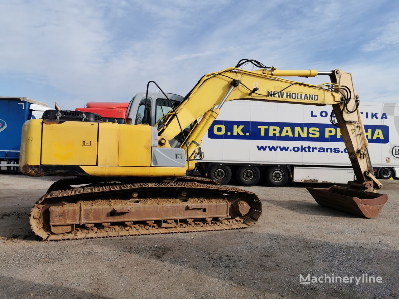 New Holland T4P E 195 B tracked excavator
