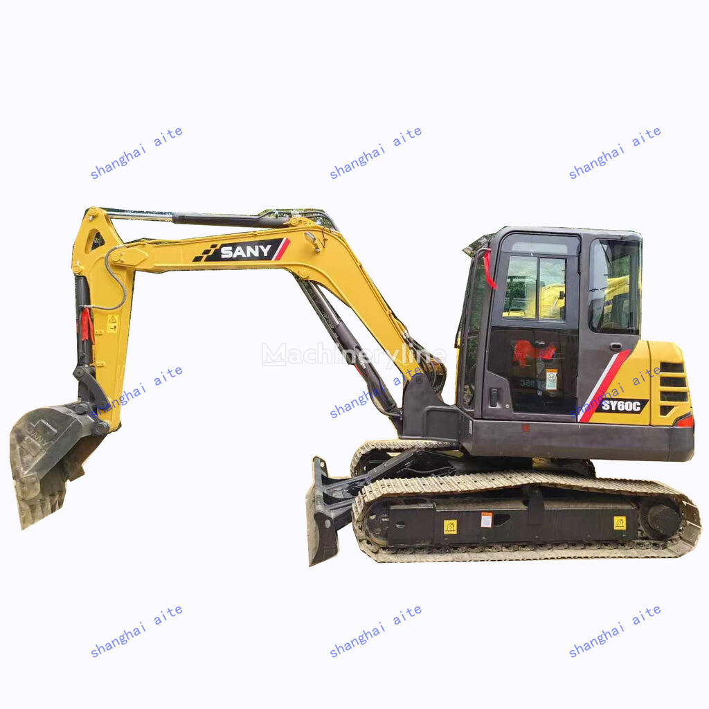 Sany SY 60 tracked excavator