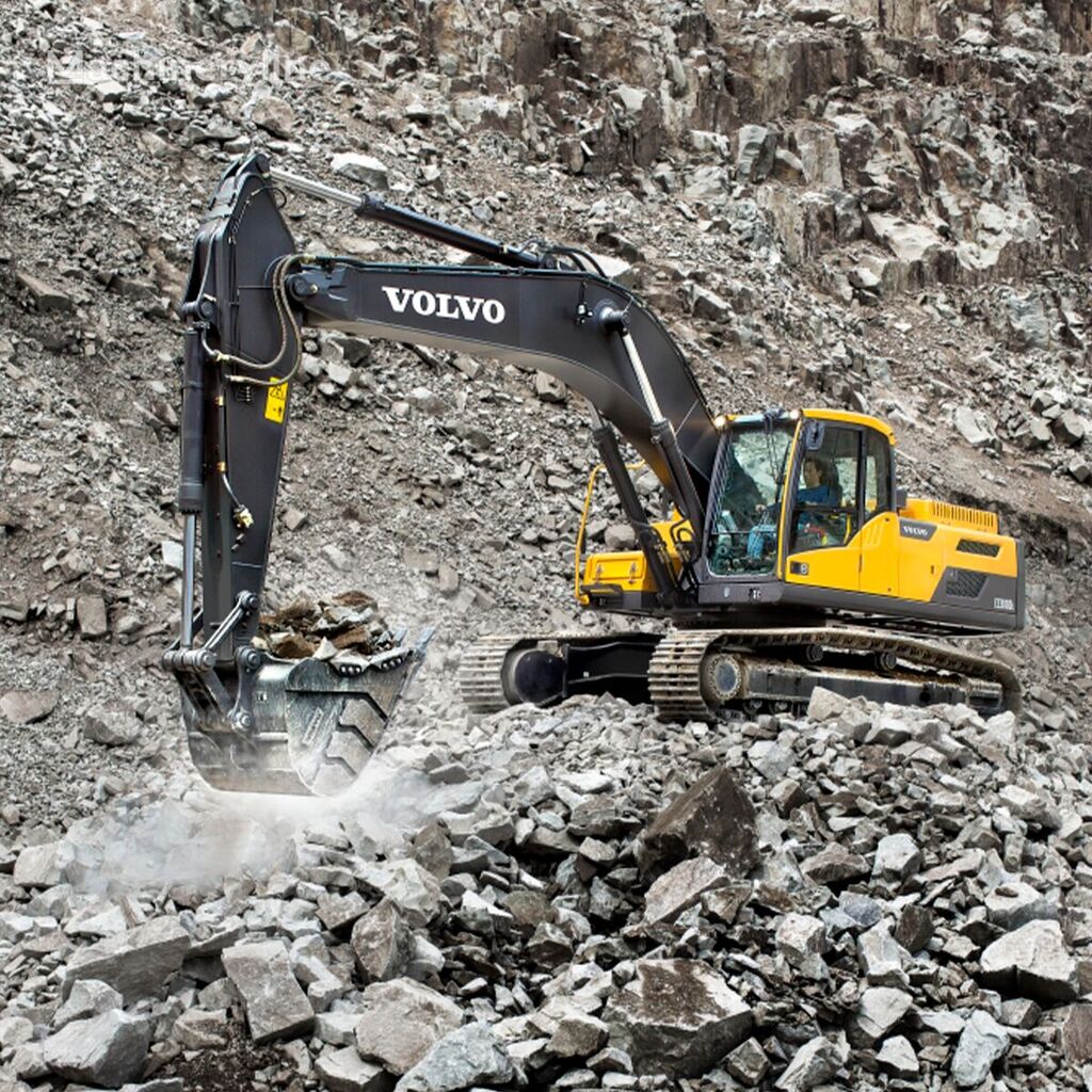 Volvo EC300DL tracked excavator