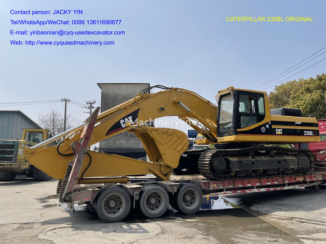 Caterpillar 330bl Tracked Excavator For Sale China At25751