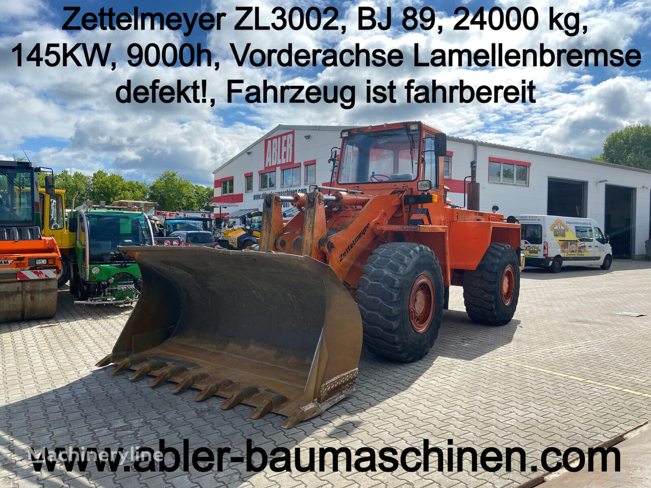 Zettelmeyer ZL 3002 wheel loader
