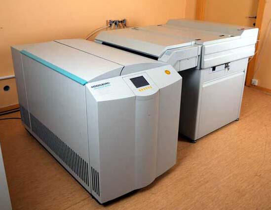 Heidelberg Herkules Basic digital printing machine