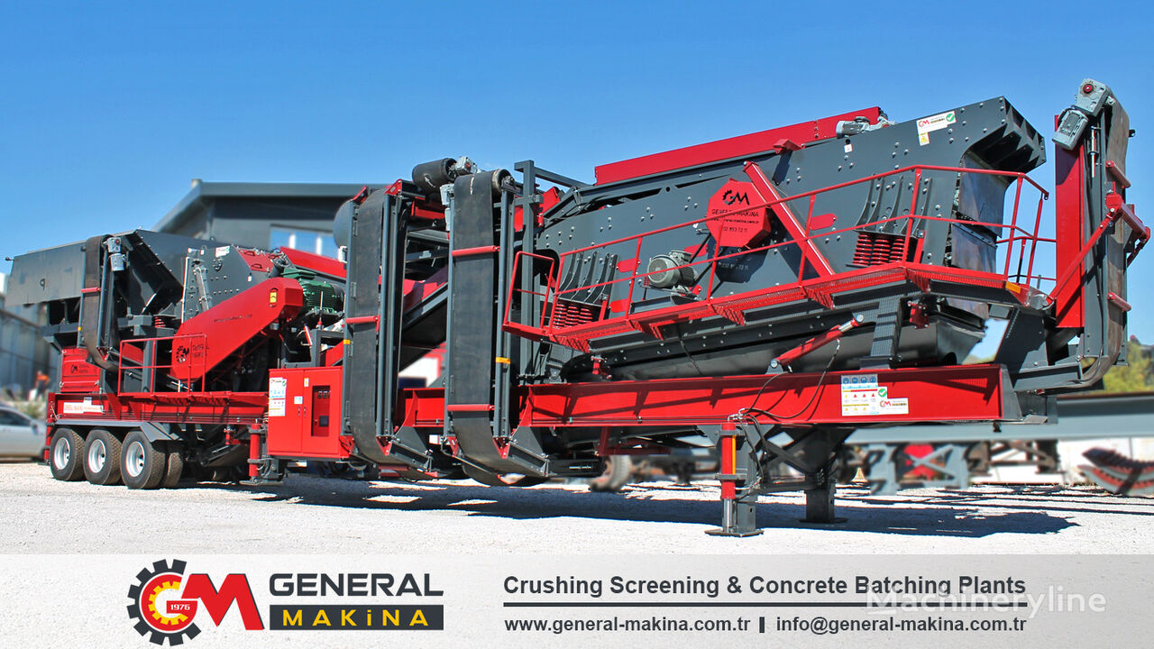 new General Makina GNR 01 Mobile Crusher Plant mobile crushing plant