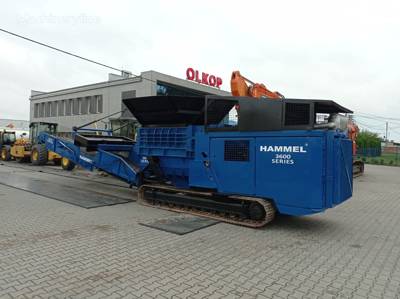 Hammel  3600 Znak CE mobile crushing plant