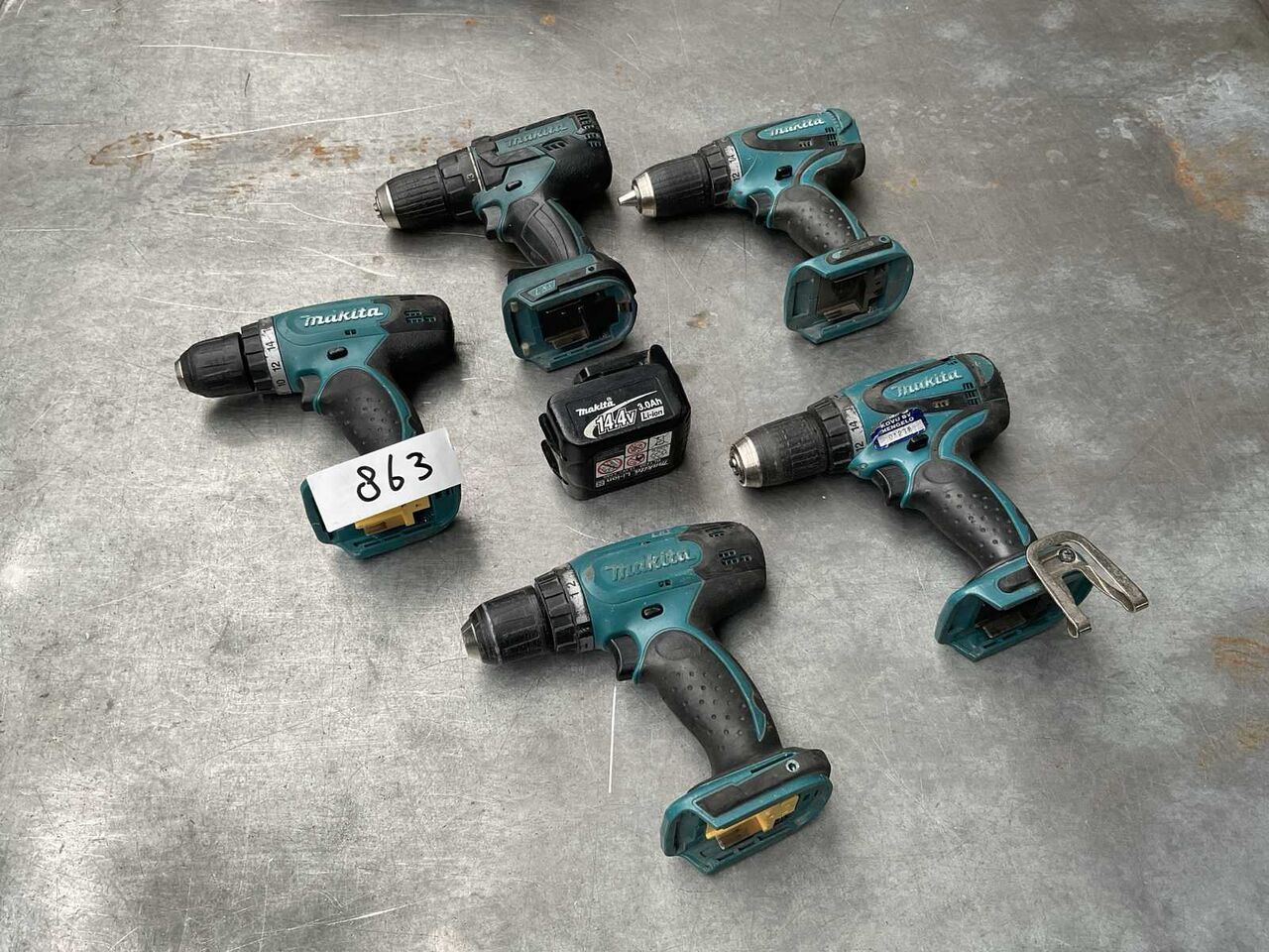 Makita Schroefboormachine 14,4V (5x) other tool