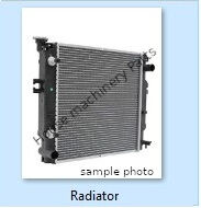 Caterpillar 16G, 16H, 16H NA, 3406B, 3408, 3412, 793C, 814B, 815B, 816B, 966 9Y3317 engine cooling radiator for track loader